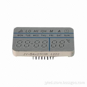 7 segments LED clock display, digital timer LED display